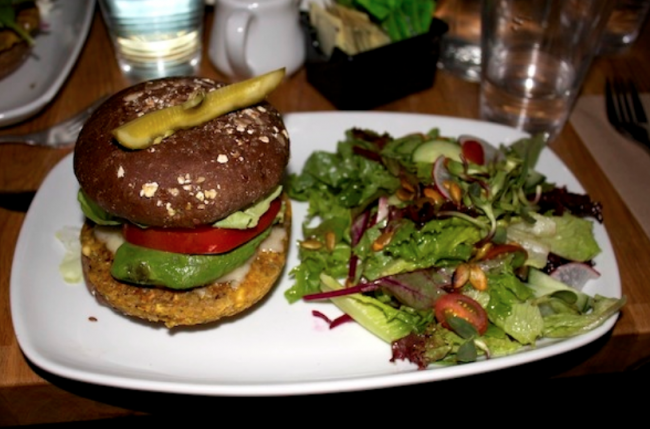 Bluestar Diner- BSD Veggie Burger