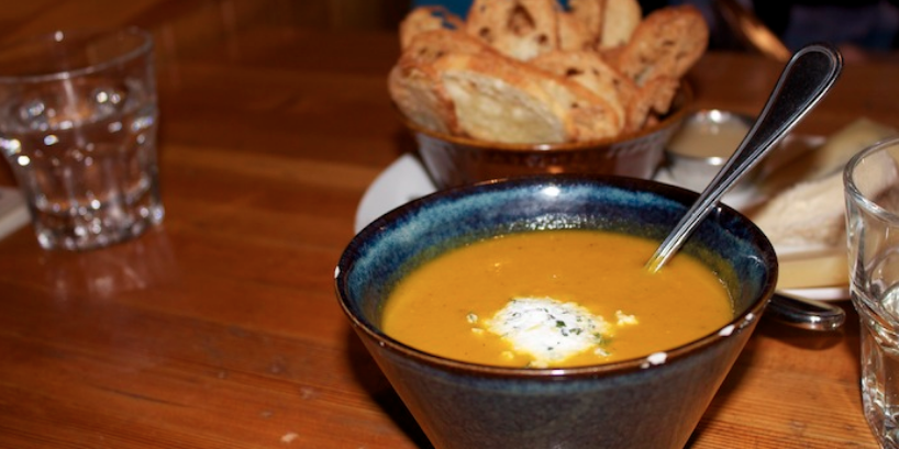 Boxwood Cafe’s – Leffer Farms Roasted Carrot Soup