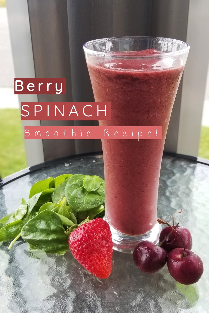 Berry Spinach Smoothie Recipe Eat Clean Sharing