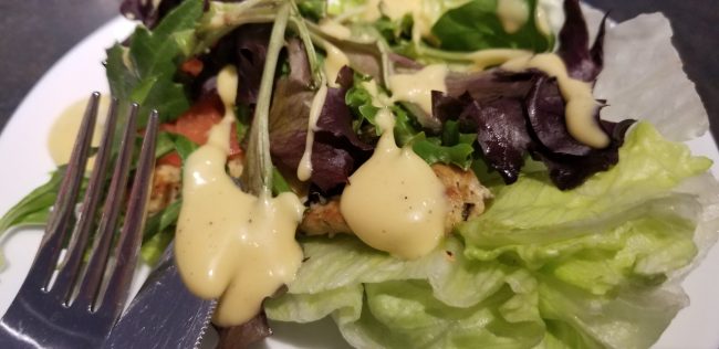 Wendy’s Lettuce Wrapped Gluten Free Grilled Chicken Burger.