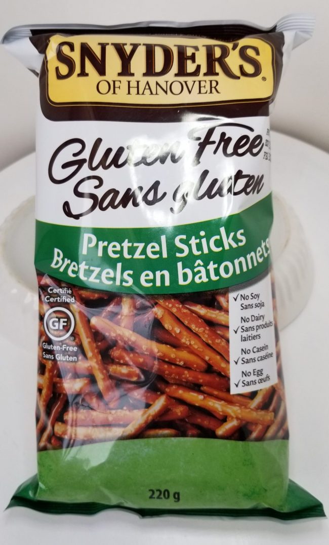 Snyders Gluten Free Pretzel Sticks Snyders Gluten Free Pretzel Sticks