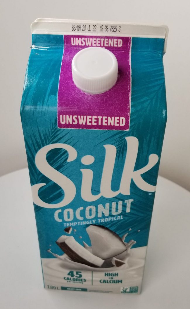 Silk Coconut Milk Review Silk Coconut Milk Review