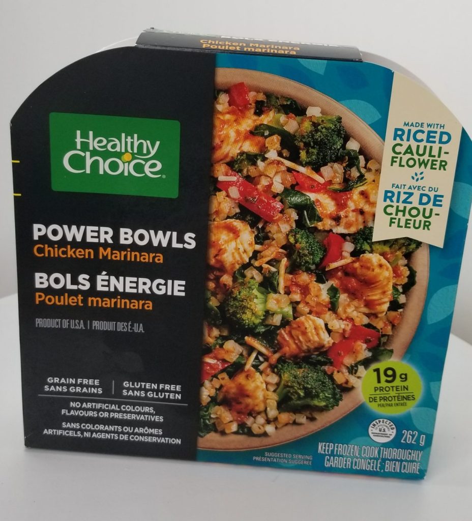 Healthy Choice Chicken Marinara Power Bowl Review
