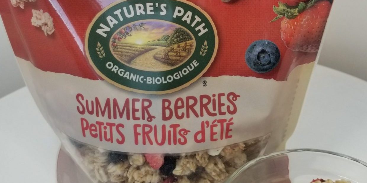 Natures Path Summer Berry Gluten-free Granola. Natures Path Summer Berry Gluten-free Granola.