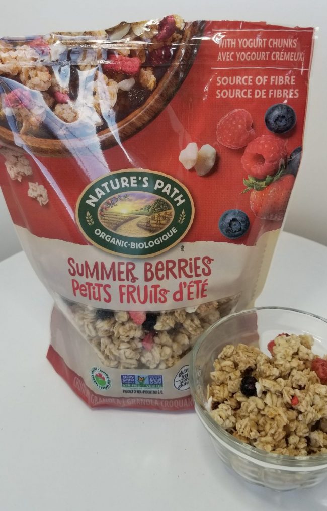 Natures Path Summer Berry Gluten-free Granola. Natures Path Summer Berry Gluten-free Granola.