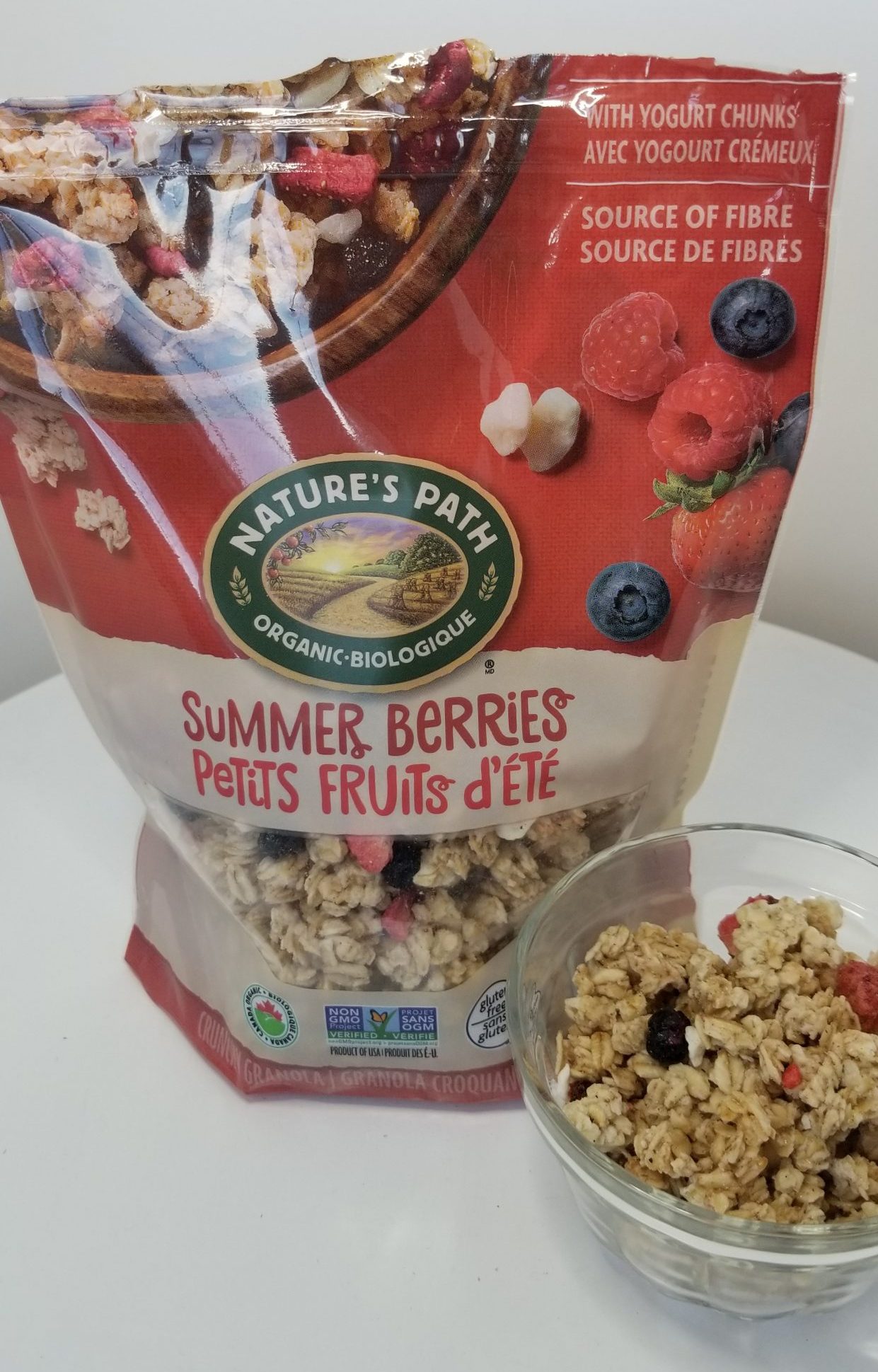 Nature's Path Organic Summer Berry Granola - Eat Clean Sharing