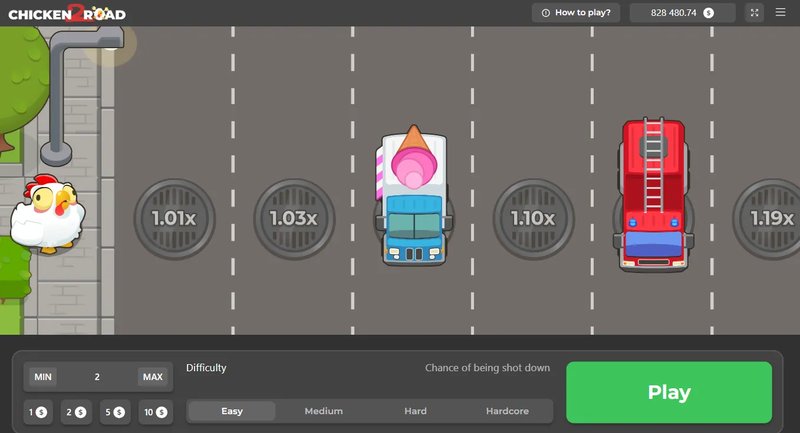 Denmark - chicken road 2 spil